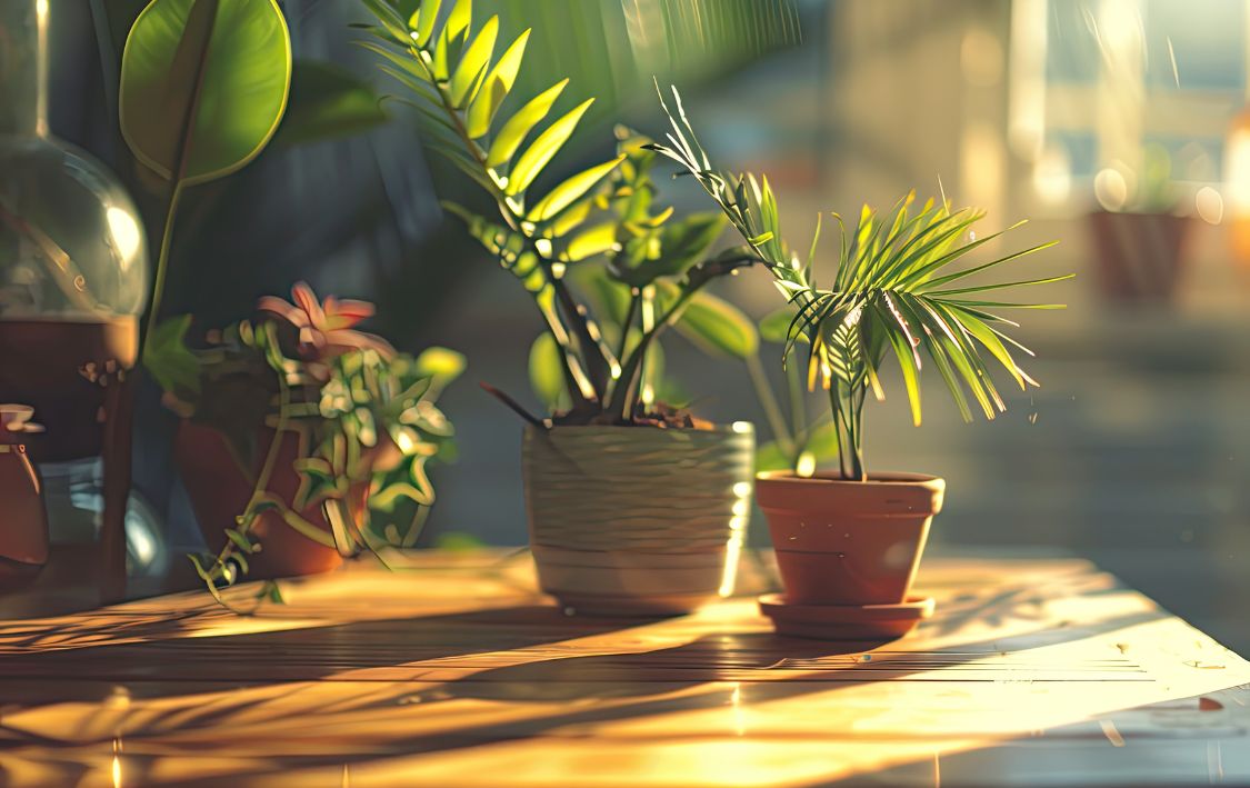 Best Low Light Indoor Plants in a dim living room setting