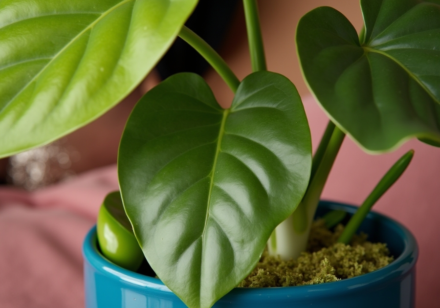 shade-loving plants in a container garden