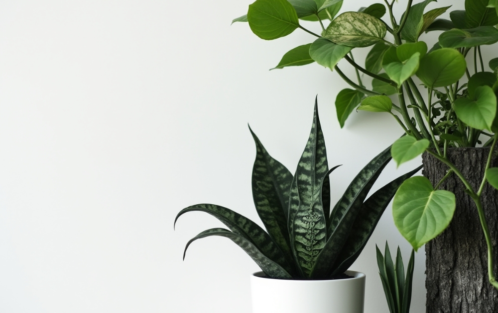 pothos trailing in low light houseplant